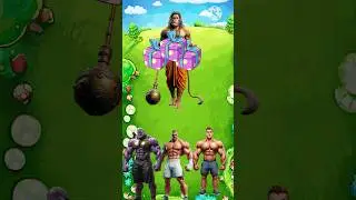 3 gift box 🎁 open 😱 #shorts &lrm;  #vfxking anaya video cartoon papa papa spider - man train train