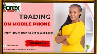 TRADING ON MOBILE PHONE - MT4 SETUP!