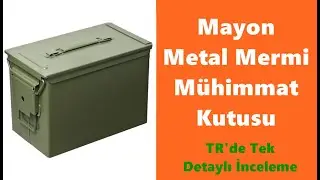 Metal Mermi Kutusu-Mühimmat Kutusu-Mayon Kutusu #mayon #edc #taktik #tactics