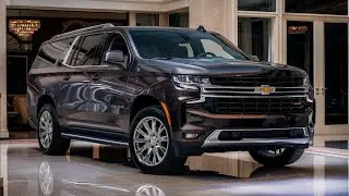 Новый обновлённый Chevrolet Suburban 2027 года: мощность электромобиля, смелый новый облик и технические обновления!