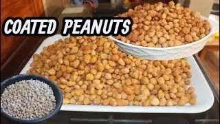 HOW TO MAKE NIGERIAN CRUNCHY COATED PEANUTS !! EASY & SIMPLE HOME MADE COATED PEANUTS...