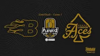 ICHF Playoffs | Bridgeport Heat VS London Aces | Semifinals - Game 1