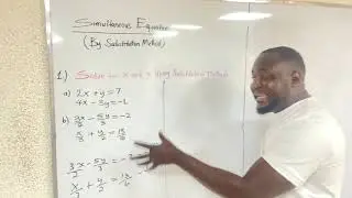 Simultaneous Equations: Problem-solving using Substitution Method