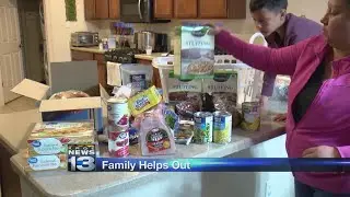 Albuquerque family prepares Thanksgiving baskets for those in need