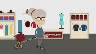 UpCart Animated Demonstration | UpCart Stair Climbing Carts