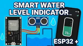 Blynk IoT Project with ESP32 & Ultrasonic Sensor | Smart Water Level Indicator