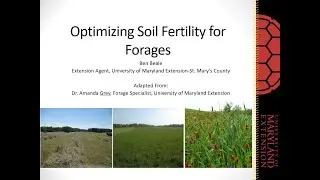 Virtual Forage Conference: Optimizing Soil Fertility for Forages