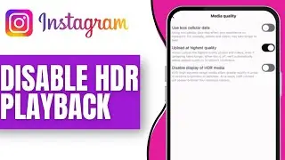 How to Disable HDR Playback on Instagram for iPhone | Quick Guide