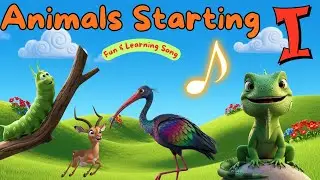 Animals Starting with I | Fun ABC Song for Toddlers | Learn Animal Names