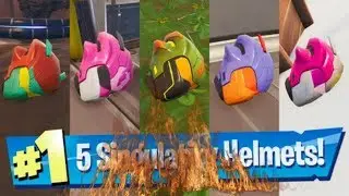 All 5 Singularity skin helmet location