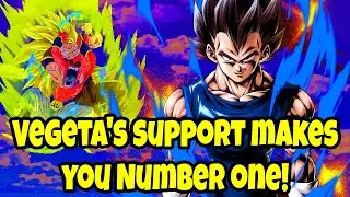 Dragon Ball Legends - Angel Vegeta Is The Ultimate Support!