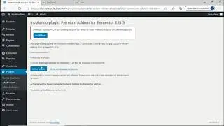 Instalaci&oacute;n de Premium Addons PRO Premium Addons For Elementor