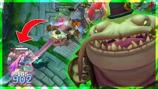DAU ONESHOT CU O LIMBA DE LA 100m?! TAHM KENCH AP!