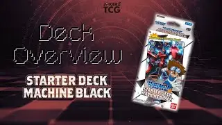 DIGIMON TCG I MACHINE BLACK STARTER DECK OPENING FT. JOSH!! (BT04)
