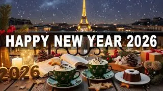 Happy New Year 2026 ✨ Coffee Jazz Music & Holiday Bossa Nova Instrumental for Stress Relief