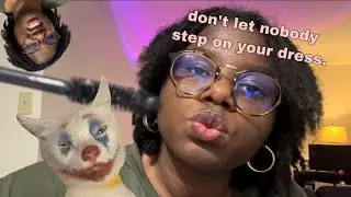 ASMR your older sister does your makeup for prom