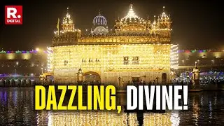Golden Temple illuminates as fireworks lights up sky on Guru Nanak Jayanti