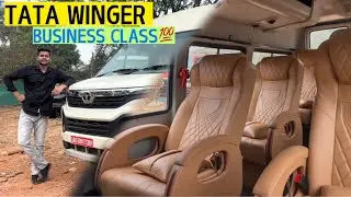 2025 Tata Winger Luxury AC Coach 9 Seater!