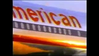 American Airlines ad, 1990