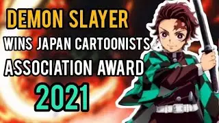 Demon Slayer Manga Wins Japan Cartoonists Association Award