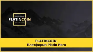 PLATINCOIN. Платформа Platin Hero
