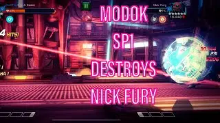 MODOK Destroys Nick Fury | Marvel Contest Of Champions