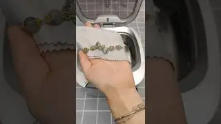 Effortlessly removes grime and buildup from hand chain with ultrasonic cleaner!