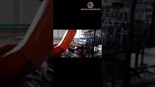 Car glass water bottle carton packing machine bottle encasing line industrial robot cartoning line