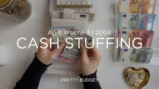 Drittes Cash Stuffing im April! 400€ ungeplante Ausgaben! 😱 Mini-Dashboard-Verlosung 🥳