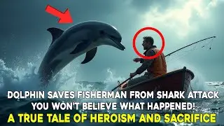 Heroic Dolphin Saves Fisherman from Shark Attack &mdash; A Tale of Unbelievable Courage!
