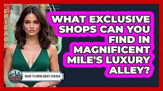 What Exclusive Shops Can You Find In Magnificent Mile's Luxury Alley? - What To Know About Chicago