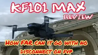 KF101 MAX / RANGE TEST 2KM 😳 Ganda pa ng camera walang LAG😁 | MUST WATCH