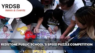 YRDSB News & Events: Redstone Public School's Speed Puzzle Competition