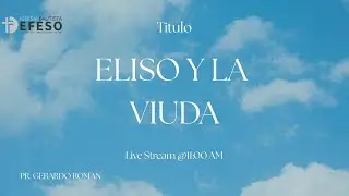 Eliseo y la viuda - Pr.GERARDO ROMAN