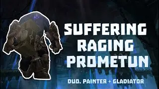 Suffering Raging Prometun. Aion 7.9. Duo. Painter + Gladiator