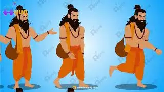 Fit Rishi Muni Animated Character | toonyug.com