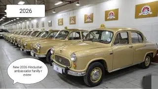 🚘 2026 हिंदुस्तान एंबेसडर 2026 | नई एंबेसडर की धमाकेदार वापसी | क्लासिक लुक + मॉडर्न फीचर्स 🔥