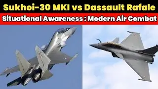 Rafale vs Su-30 MKI: Who Has Better Situational Awareness? #Rafale #Su30MKI #IAF