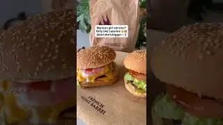 QUEEN Steers Burger Fakeaway Bay Bay 🍔 HALF the cals!