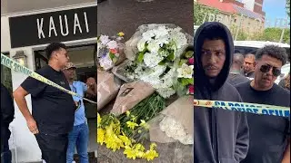 Aka&rsquo;s father and family at the crim&euml; scene 😢 so much pain in his brother&rsquo;s eyes 💔