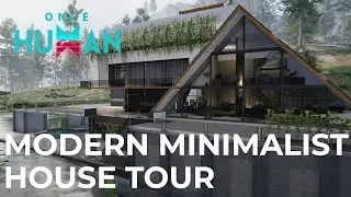 🏡 Casa Moderna Minimalista | Modern Minimalist House Tour [Once Human]