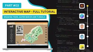 PART 3 - INTERACTIVE MAP TUTORIAL 🔴 DRAWING ELEMENTS TREES AND WATER BODIES IN ADOBE ILLUSTRATOR