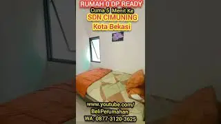 Rumah Murah Tanpa DP Minimalis Cimuning Kota Bekasi #rumahtanpadp #rumahminimalis #rumahmurah