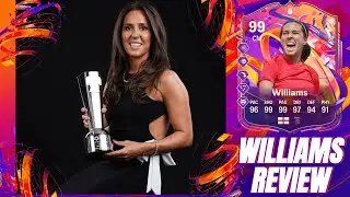 SHE'S VERY COMPLETE IN MIDFIELD! Fara Williams 99 GREATS OF THE GAME HERO REVIEW EA FC 25