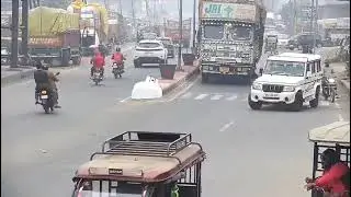 Rampur up pahadi gate accident😱😱