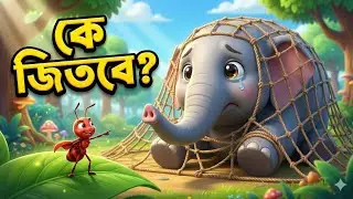 হাতি আর পিপড়ে 🐘🐜 | Bangla Cartoon Moral Song | Elephant Ant Story for Kids j