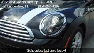 2012 MINI Cooper Hardtop Base for sale in Fort Lauderdale, F