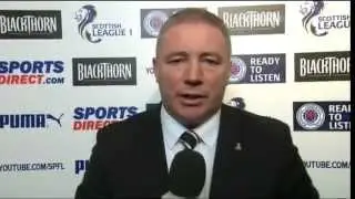 Sandy Jardine: Ally McCoist Pays Tribute to a Great Ranger...RIP Sandy