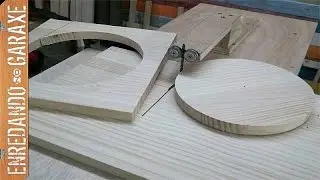 Gu&iacute;a para cortar circulos con la caladora de mesa