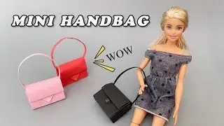 Diy Barbie Bag Easy / Diy Barbie Paper Bag Easy / 바비 인형 핸드백